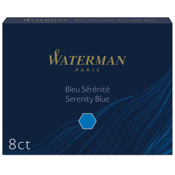 Waterman Dolma Kalem Kartuşu 8 Lİ Mavi S0110860