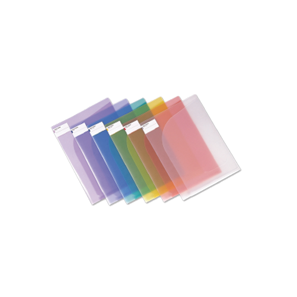 Comix Dosya Çift Taraflı 22x30.7 Şeffaf Renkler A1752