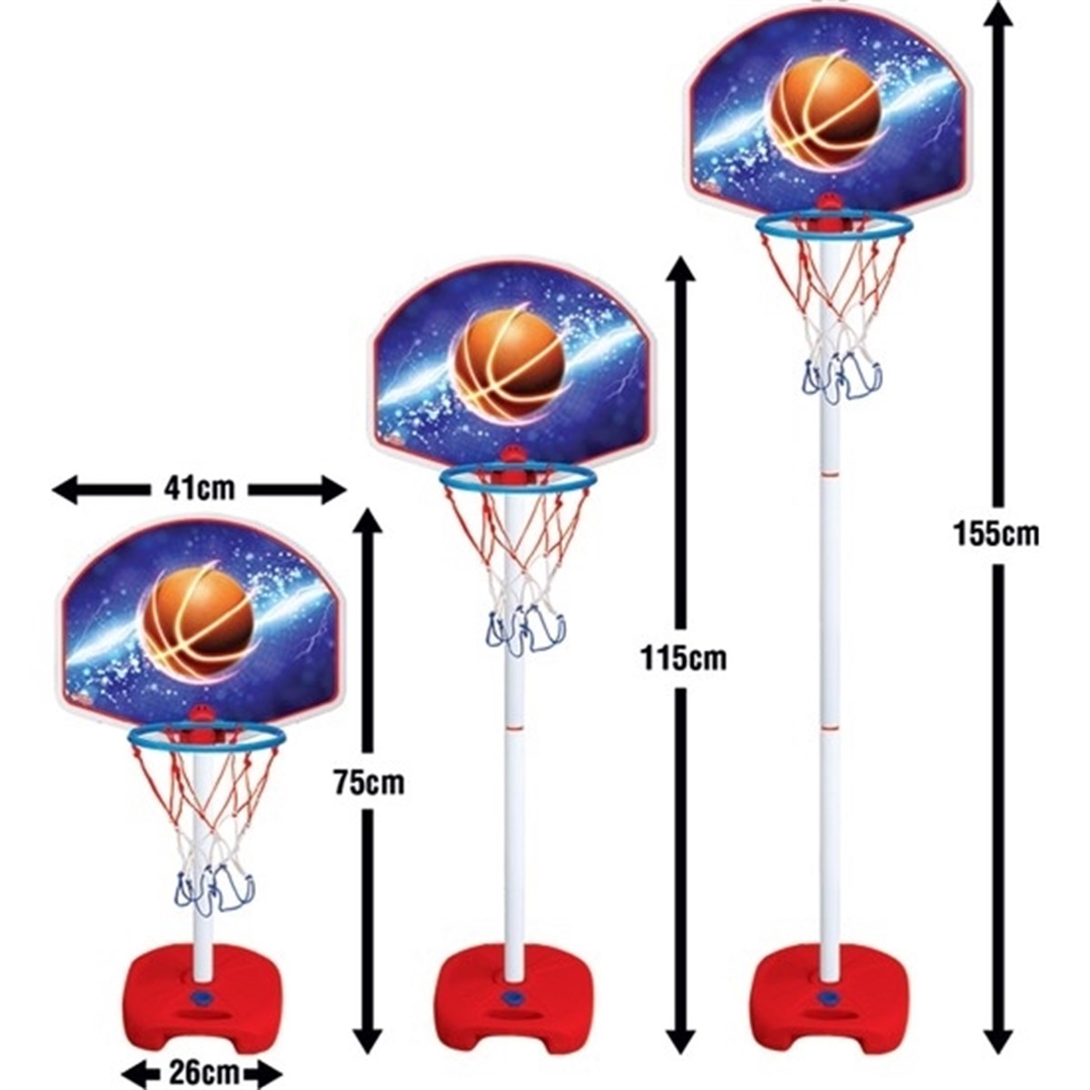 Dede Büyük Ayaklı Basketbol Set 03407