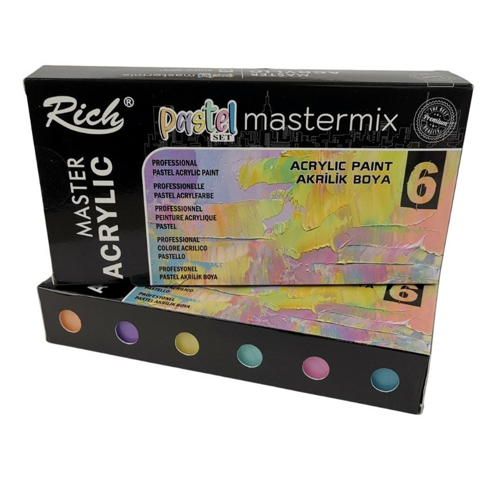 Rich Master Mix Pastel Set 6 Lı 06011408