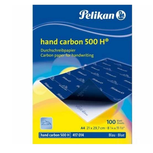 Pelikan Karbon Kağıdı 100 LÜ A4 Mavi 500 H